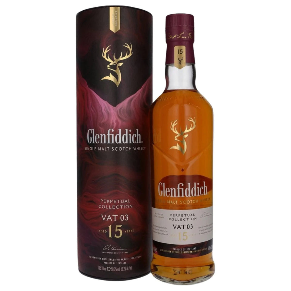 Glenfiddich Single Scotch Whisky 15 Years Old 700ml